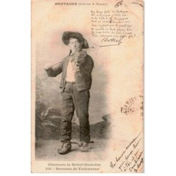 CHANSONS: les chansons de Botrel berceuse de violonneux - état