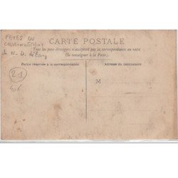 carte photo des fêtes du Couronnement de Notre Dame de l' Etang vers 1910 - bon état (léger défaut)