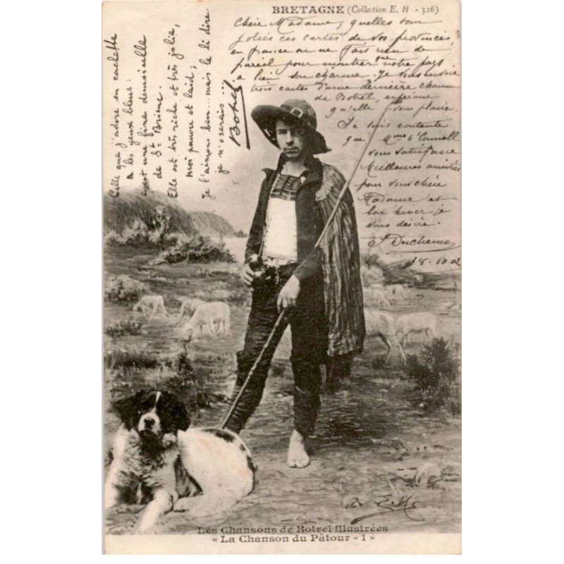 CHANSONS: les chansons de Botrel la chanson du patour - très bon état