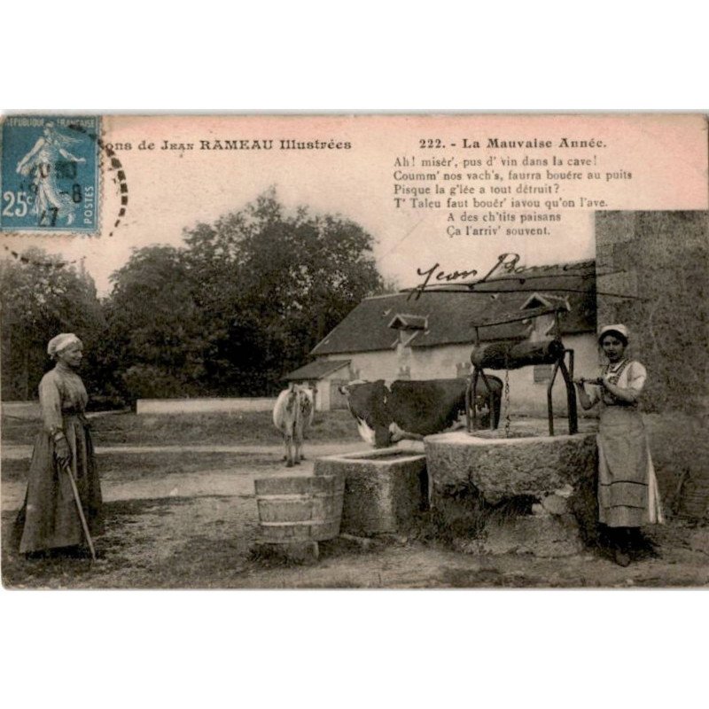 CHANSONS: Jean Rameau la mauvaise année - état