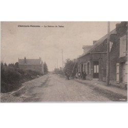 CHEVRESIS MONCEAU : le bureau de tabac vers 1920 - très bon état