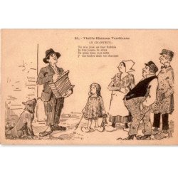 CHANSONS: vieille chanson vendéenne, le chanteur - très bon état
