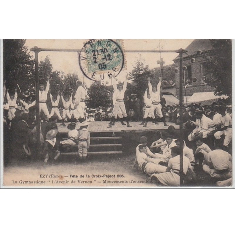 EZY : fêtes de la Croix Pajeot en 1905 - très bon état