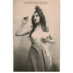 CHANSONS: un francais doit vivre pour elle pour elle un français mourir - très bon état