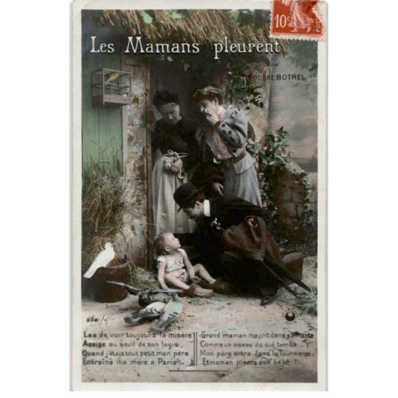 CHANSONS: Botrel, les mamans pleurent - très bon état