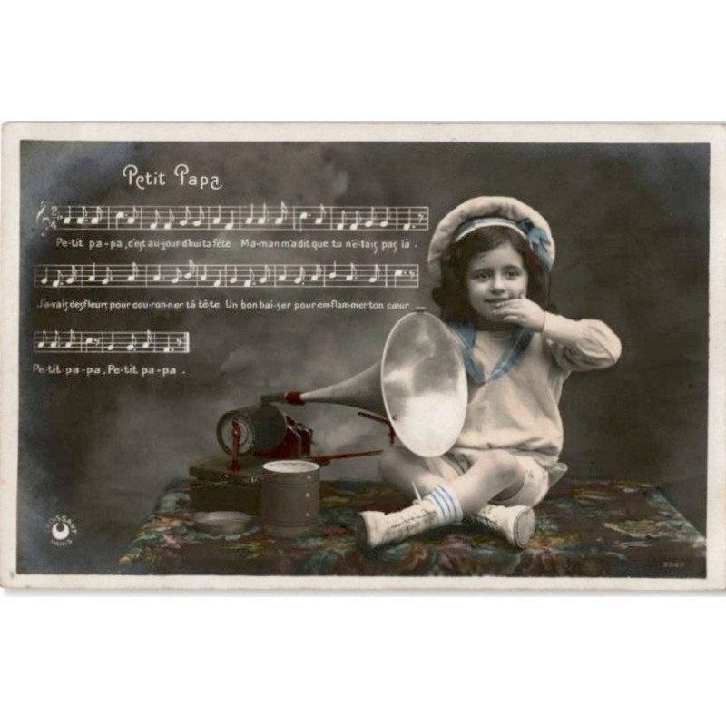CHANSONS: petit papa - très bon état