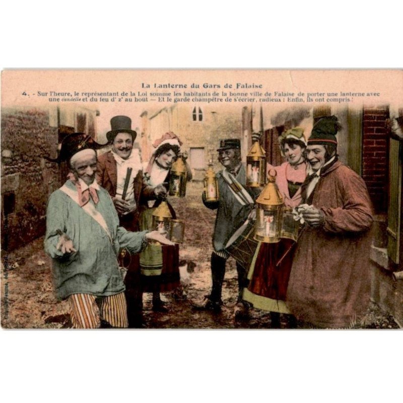 CHANSONS: la lanterne du gars de falaise - très bon état