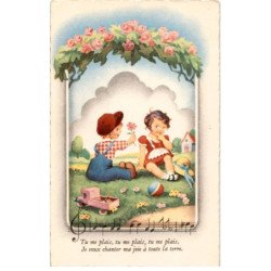 CHANSONS: tu me plais, je veux chanter ma joie à toute la terre - très bon état