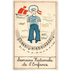 CHANSONS: semaine nationale de l'enfance, Naly - très bon état