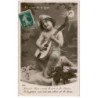 MUSIQUE: enfant et instrument de musique - très bon état