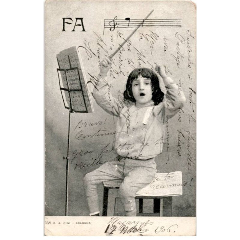 MUSIQUE: fa, enfant chef d'orchestre - état