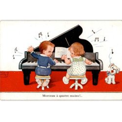 MUSIQUE: morceau à quatre mains! - très bon état