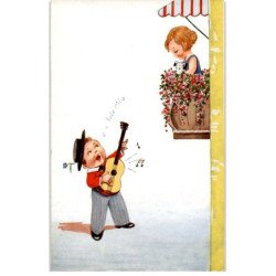 MUSIQUE: dessin, o solo mio - très bon état