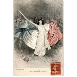 MUSIQUE: dessin, la marseillaise - très bon état