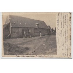AUTHON DU PERCHE : carte photo de la ferme """"la Moisantière"""" en 1902 - très bon état
