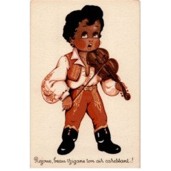 MUSIQUE: dessin, rejoue, beau tzigane ton air caressant - bon état