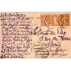 MUSIQUE: dessin, accordéoniste et joueur de tambour et flute - état