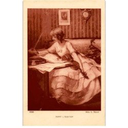 MUSIQUE: dessin, avant l'audition - très bon état