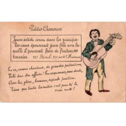 MUSIQUE: dessin, jeune artiste connu dans les principales cours épouserait jeune fille - état