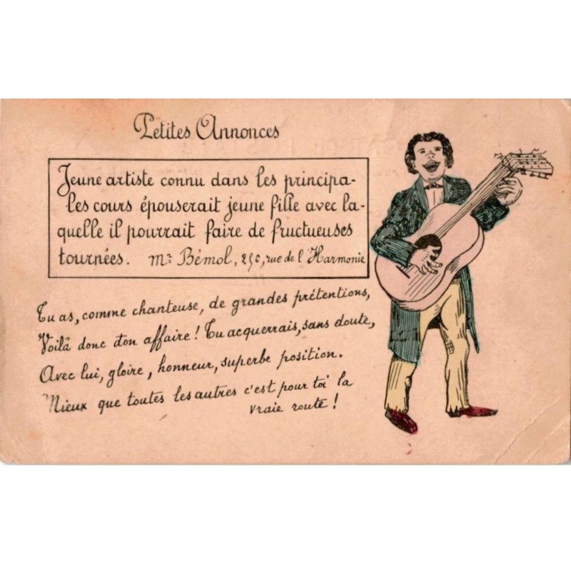 MUSIQUE: dessin, jeune artiste connu dans les principales cours épouserait jeune fille - état