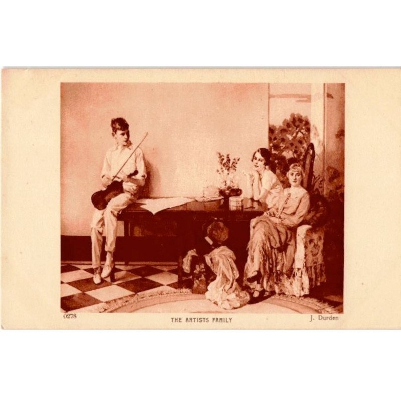 MUSIQUE: dessin, the artists family - très bon état