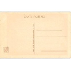 MUSIQUE: dessin, jeune femme à la harpe - très bon état