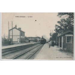 YVRE-L'EVEQUE : la gare vers 1920 - très bon état