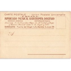 MUSIQUE: dessin, adagio con sentimento - très bon état