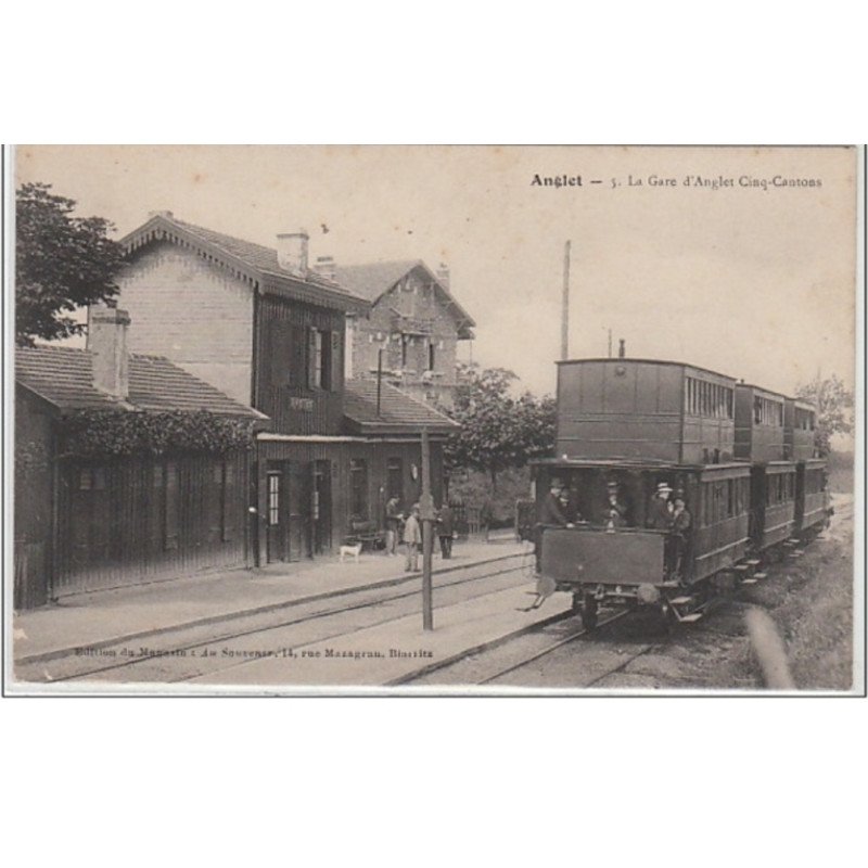 ANGLET : la gare d'Anglet Cinq-Cantons - très bon état