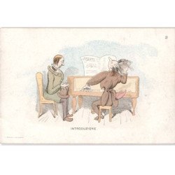 MUSIQUE: dessin, introduzione - très bon état