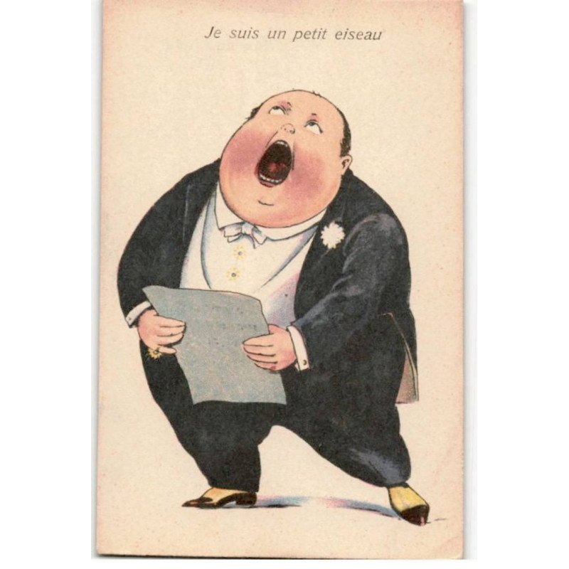 MUSIQUE: dessin, je suis un petit oiseau - très bon état