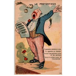 MUSIQUE: dessin, le prétentieux -  état