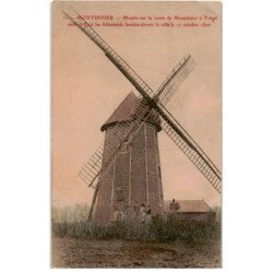 MONTDIDIER: moulin sur la route de montdidier à tricot - très bon état