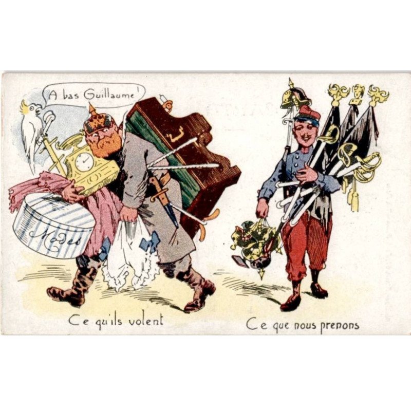 MUSIQUE: dessin, a bas guillaume! ce qu'ils volent, ce que nous prenons - très bon état