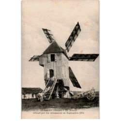 JUVIGNY: le moulin détruit par les allemands en septembre 1914 - très bon état
