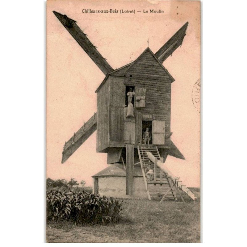 CHILLEURS-AUX-BOIS: le moulin - très bon état