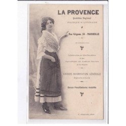 MARSEILLE: la provence quotidien régional politique et littéraire - état