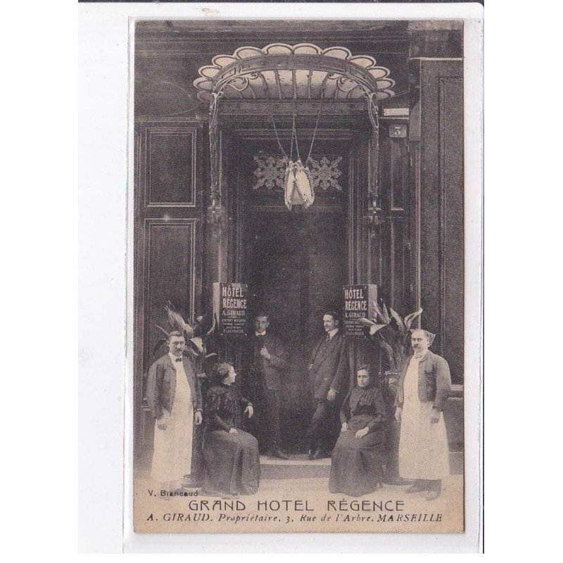 MARSEILLE: grand hôtel régence - très bon état