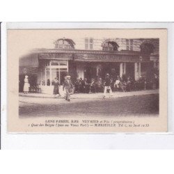 MARSEILLE: sans pareil bar veyrier et fils,1 quai des belges - très bon état