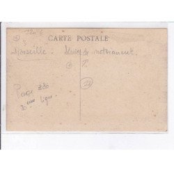 MARSEILLE: le chauffeur André, les chargeurs Michel, Noël, Granon et Paul service de nettoiement - très bon état