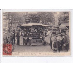 MARSEILLE: un marchand de coquillages, marius, lavit - état