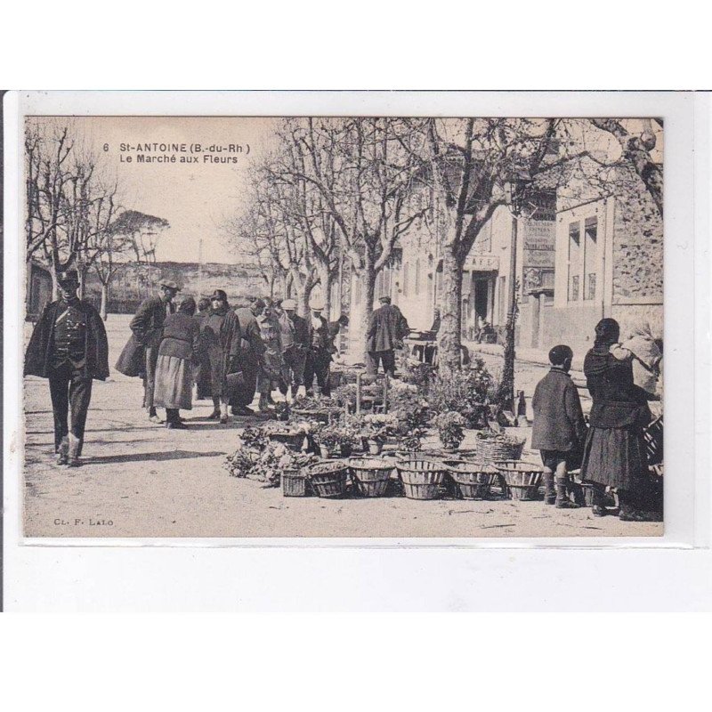 SAINT-ANTOINE: le marché aux fleurs - très bon état