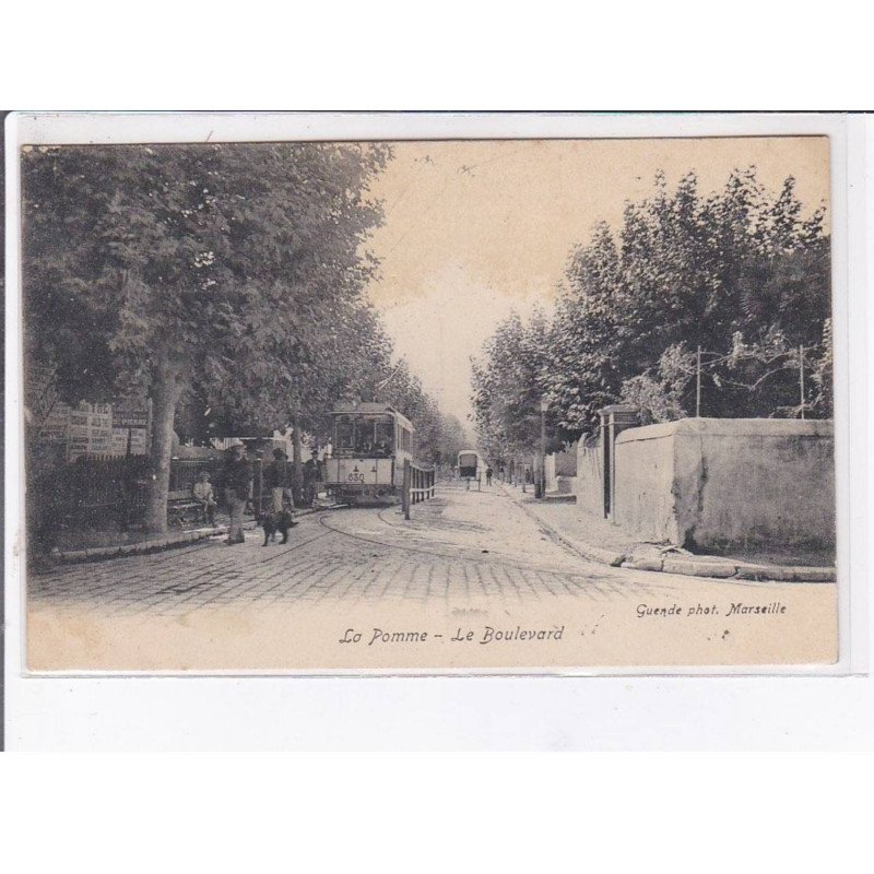 LA POMME: le boulevard, tramway - très bon état