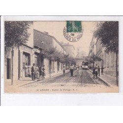 SAINT-ANDRE: entrée du village, tramway - très bon état