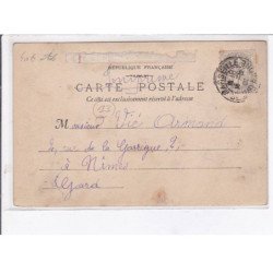 MARSEILLE: le vieux port, débarquement d'oranges - état