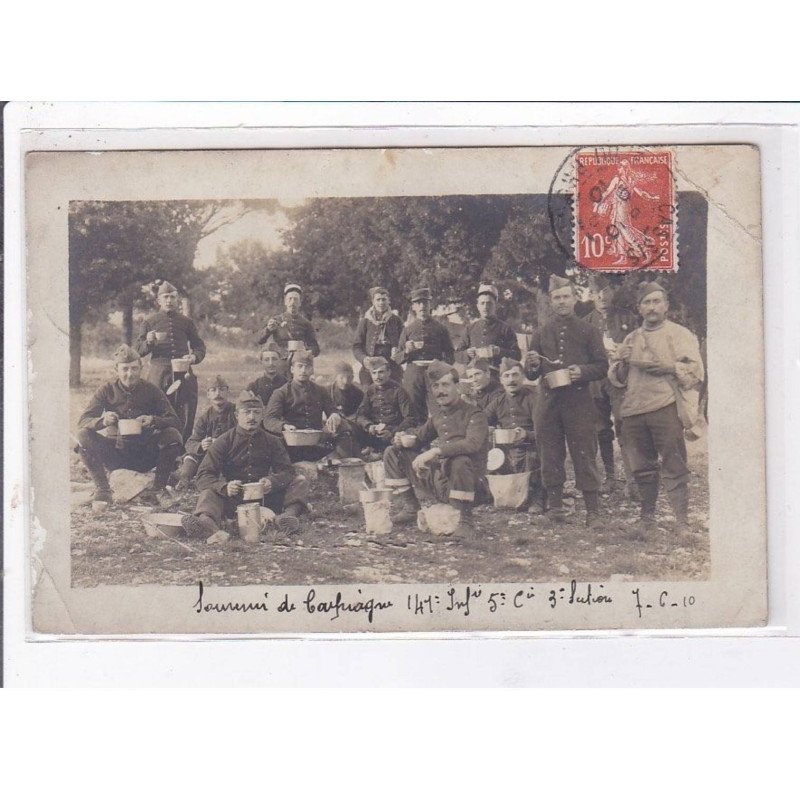 CARPIAGNE: militaires - état