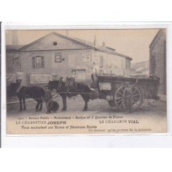 MARSEILLE: le charretier Joseph, le chargeur Vial vous souhaitent une bonne et heureuse année - très bon état