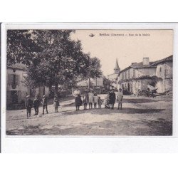 BRILLAC: rue de la mairie - très bon état