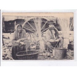 CHER: deux vieux habitués des bords du cher, vanniers - très bon état