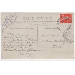 SAINT NICOLAS DE PORT : carte photo de la revue du 4ème bataillon de chasseurs en 1910 - très bon état